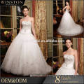OEM manufacturers removable tail wedding dress